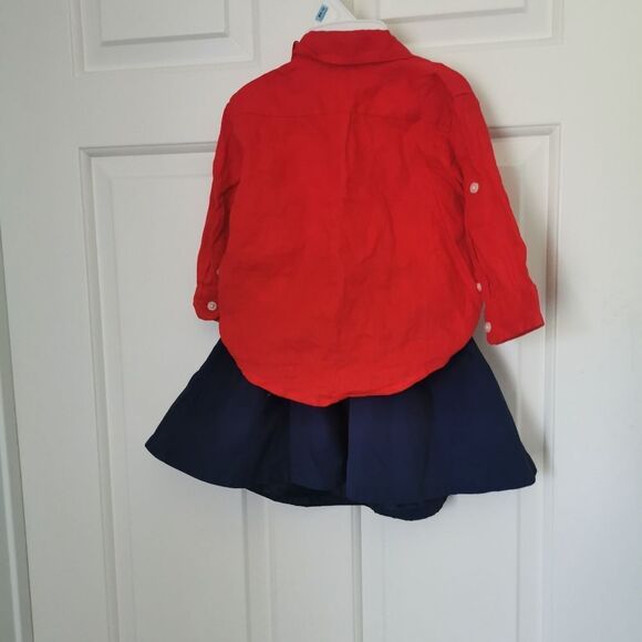 Janie & Jack 2 piece girls set size 6-12 m - Picture 8 of 9